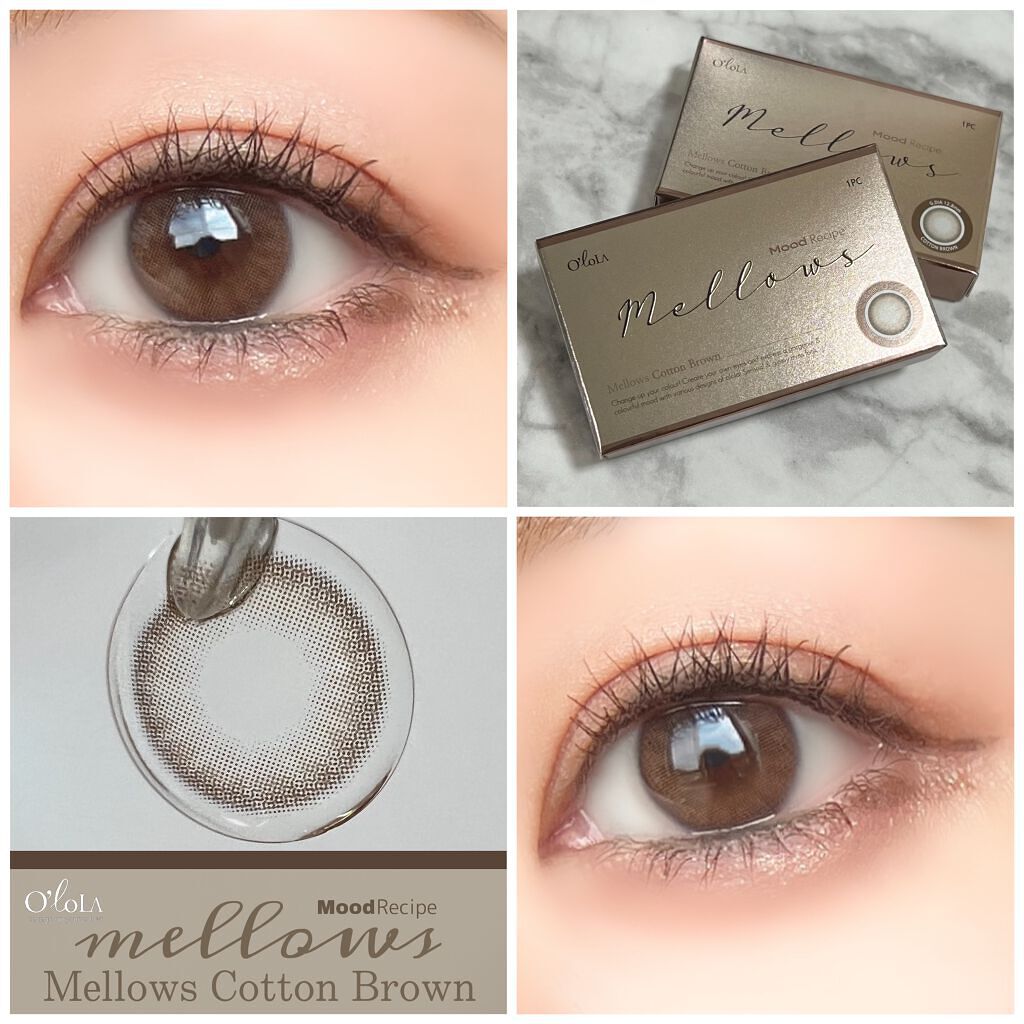 メローズ(Mellows)/OLOLA/カラーコンタクトレンズを使ったクチコミ(1枚目)