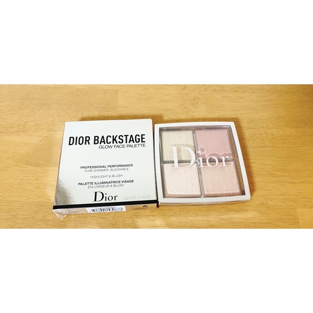 ディオール バックステージ フェイス グロウ パレット/Dior/ハイライトを使ったクチコミ（2枚目）