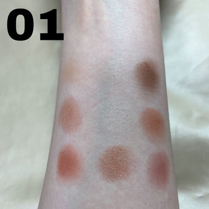 UR GLAM BLOOMING EYE COLOR PALETTE/U R GLAM/アイシャドウパレットを使ったクチコミ(3枚目)