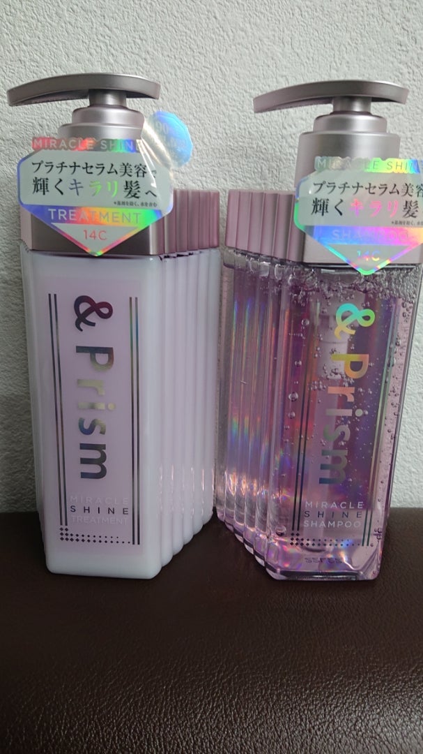 ミラクル シャイン シャンプー/ヘアトリートメント/&Prism/市販シャンプーを使ったクチコミ(5枚目)