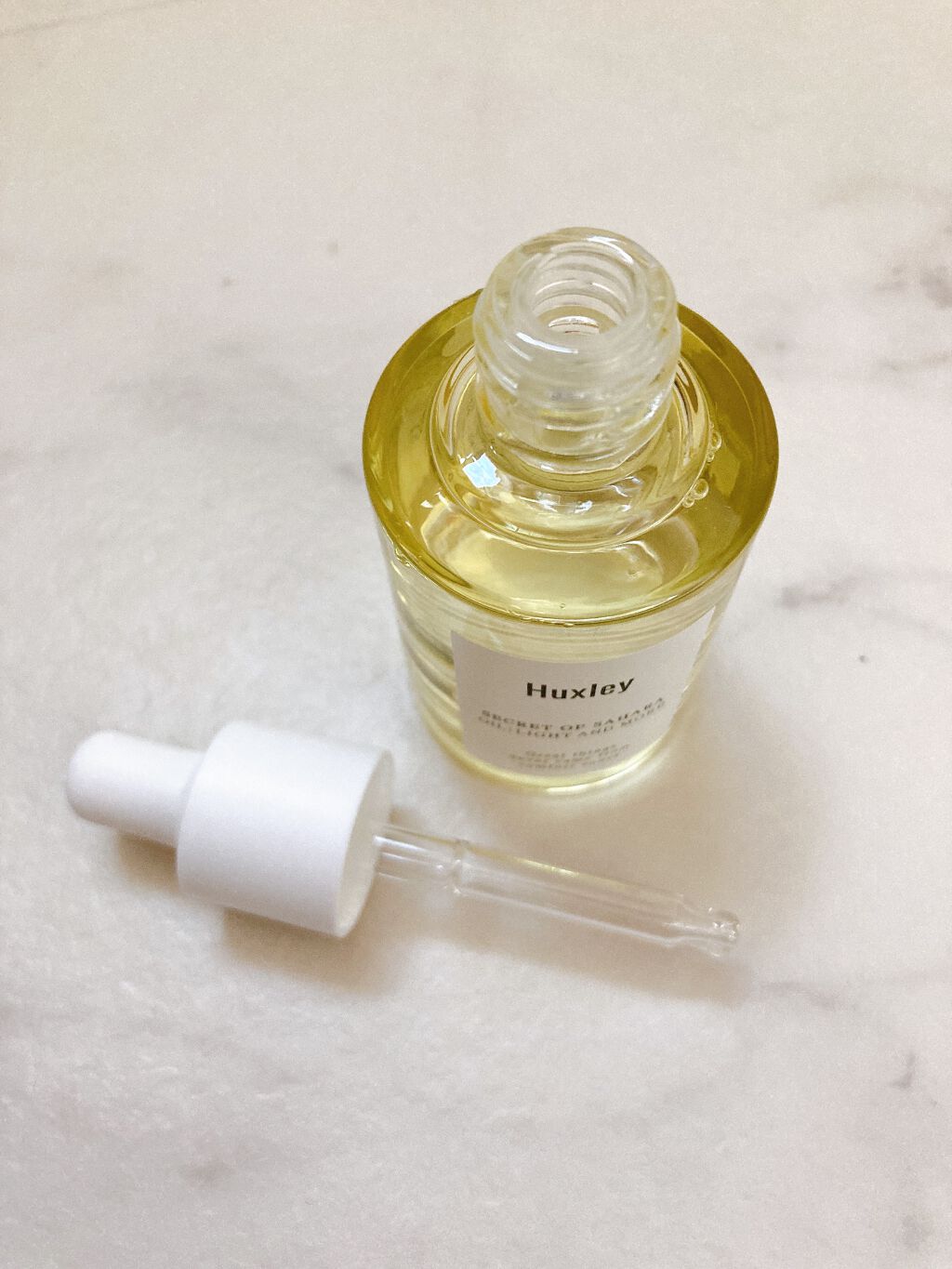 オイル;ライトアンドモア/Huxley/美容液を使ったクチコミ(3枚目)