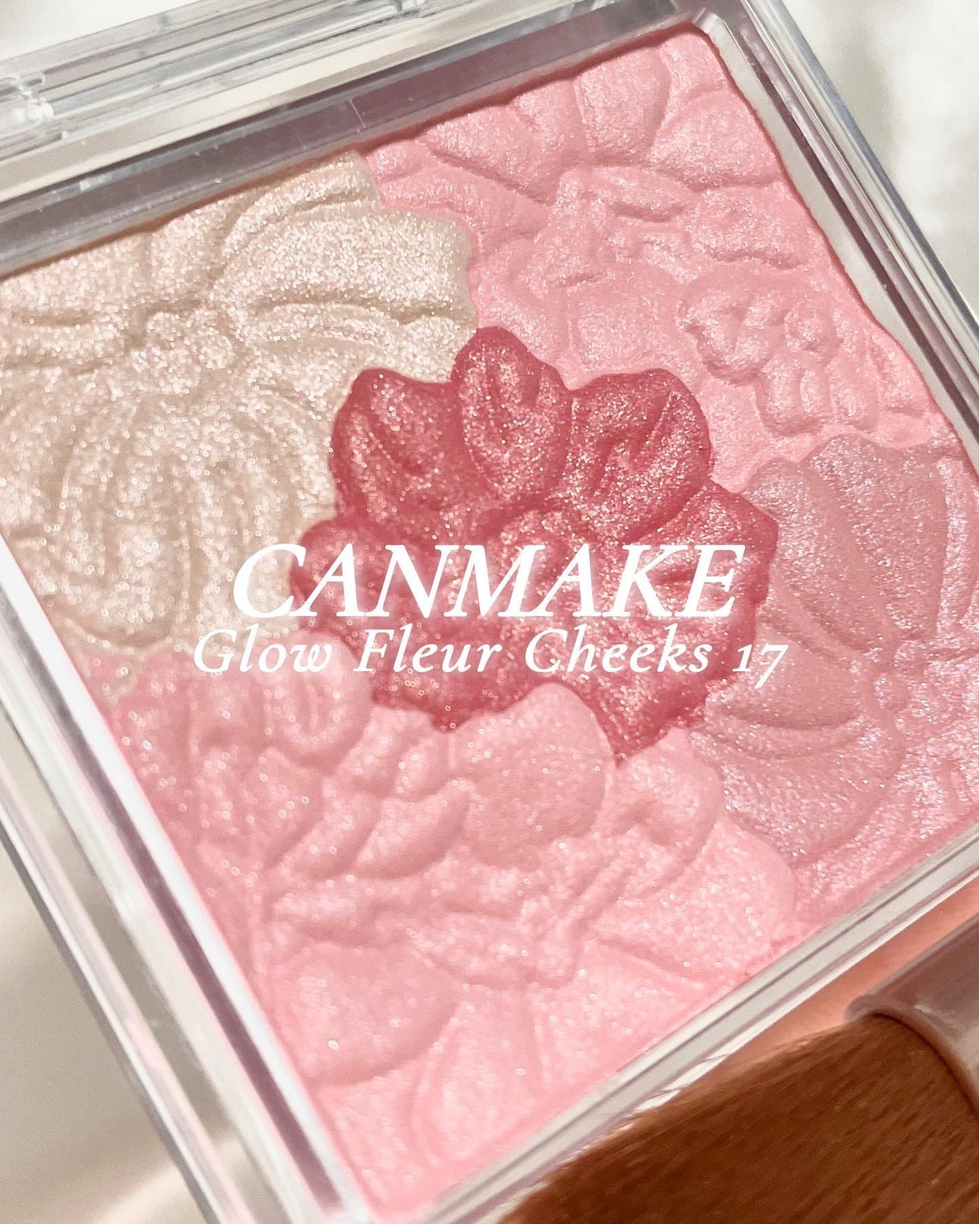 グロウフルールチークス/キャンメイク/パウダーチークを使ったクチコミ(1枚目)