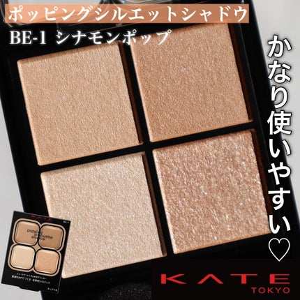 ケイト ポッピングシルエットシャドウ/KATE/アイシャドウパレットを使ったクチコミ(1枚目)