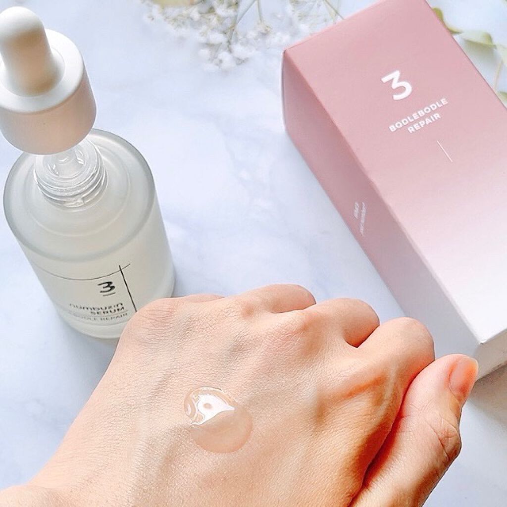 3番 すべすべキメケアセラム/numbuzin/美容液を使ったクチコミ(4枚目)