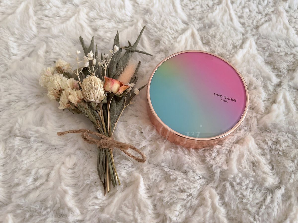 ピンクティーツリーカバークッション/APLIN/クッションファンデーションを使ったクチコミ（2枚目）