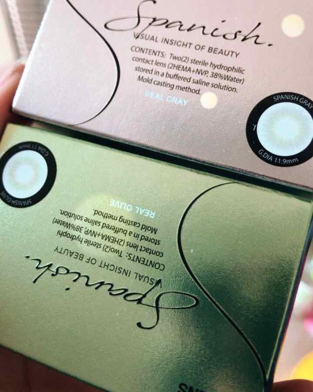 Spanish (スパニッシュ)/OLENS/カラーコンタクトレンズを使ったクチコミ(1枚目)