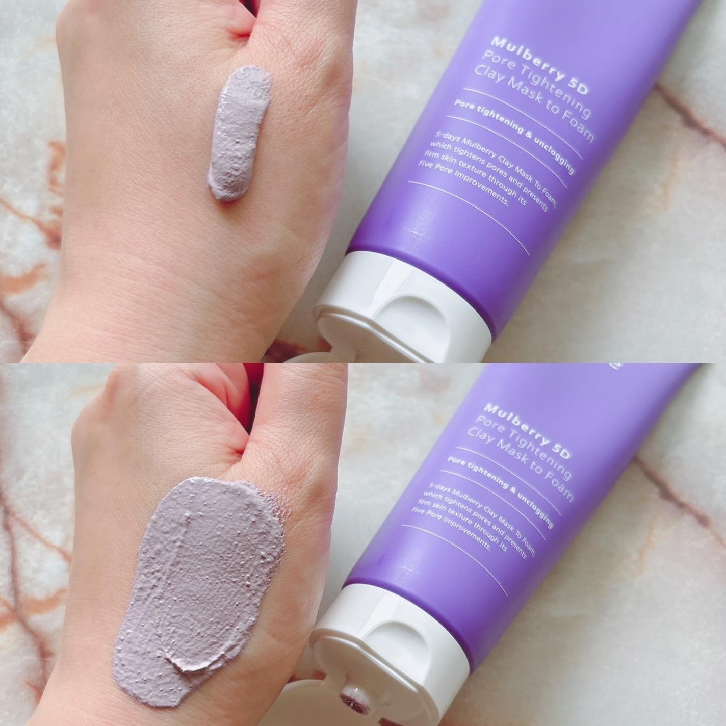マルベリー5重 ポア タイトニングクレイマスクトゥフォーム/rooTree/洗い流すパック・マスクを使ったクチコミ(4枚目)