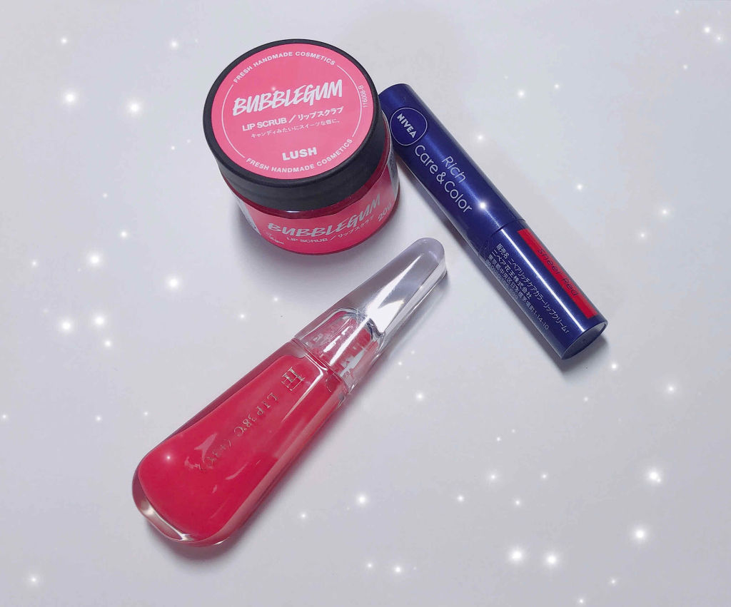 ニベア リッチケア＆カラーリップ/ニベア/リップクリームを使ったクチコミ（1枚目）