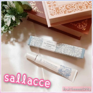 sallacce TA Whitening Cream/ミリオナ化粧品/フェイスクリームを使ったクチコミ（1枚目）