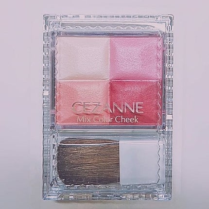 ミックスカラーチーク/CEZANNE/パウダーチークを使ったクチコミ(1枚目)
