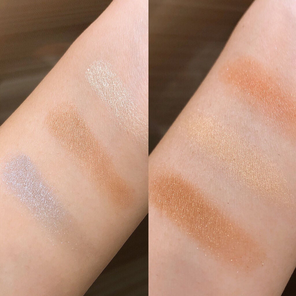 スリーサムデザイニングアイカラー/& WOLF/アイシャドウパレットを使ったクチコミ(3枚目)