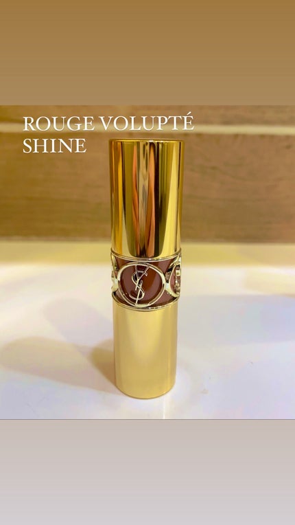 ルージュ ヴォリュプテ シャイン/YVES SAINT LAURENT BEAUTE/口紅を使ったクチコミ(3枚目)