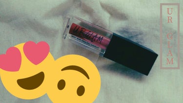 UR GLAM　LIP OIL/U R GLAM/リップグロスを使ったクチコミ（1枚目）