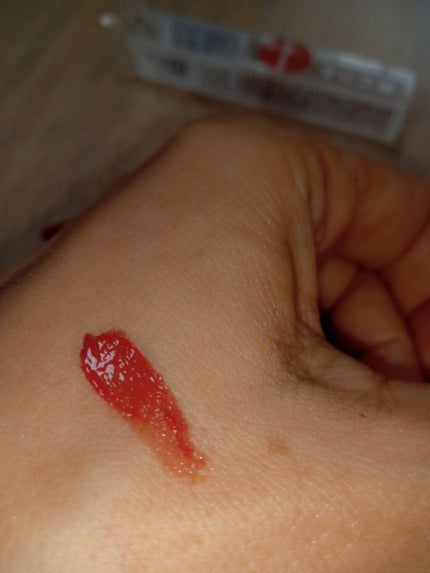 ウォータリーティントリップ/CEZANNE/リップティントを使ったクチコミ(2枚目)