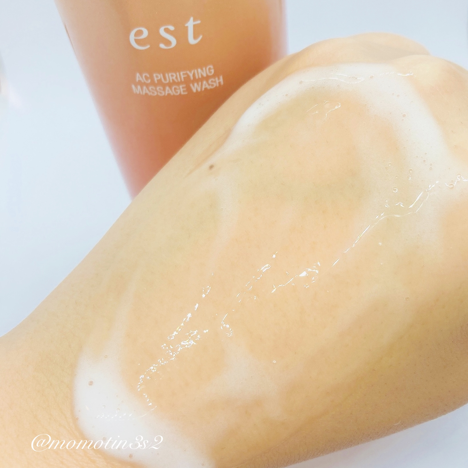 エスト AC ピュリファイ マッサージウォッシュ/est/泡洗顔を使ったクチコミ（3枚目）