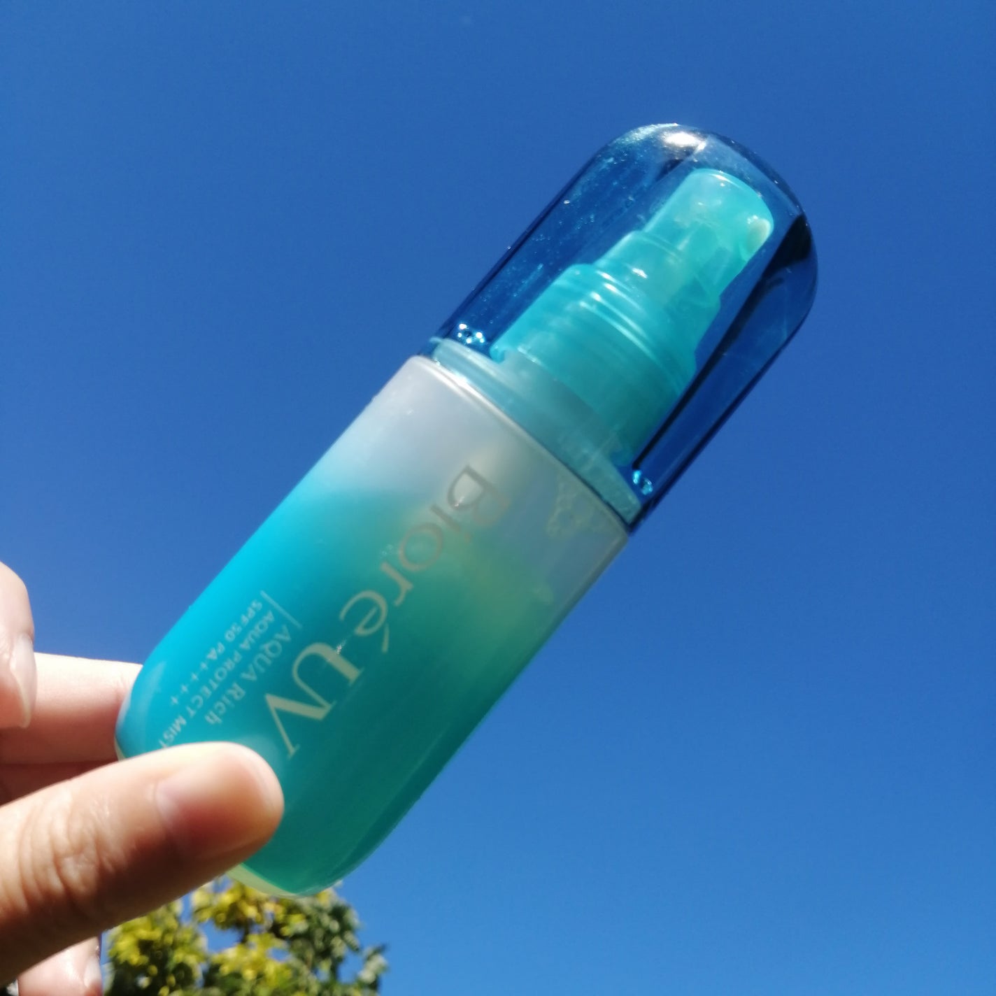 ビオレUV アクアリッチ アクアプロテクトミスト/ビオレ/日焼け止めミスト・スプレーを使ったクチコミ(1枚目)