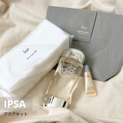 IPSA アクアキットのクチコミ「《IPSA クリスマスホリデー2024》
#アクアキット
#ザタイムRアクア 現品 200m.....」(1枚目)