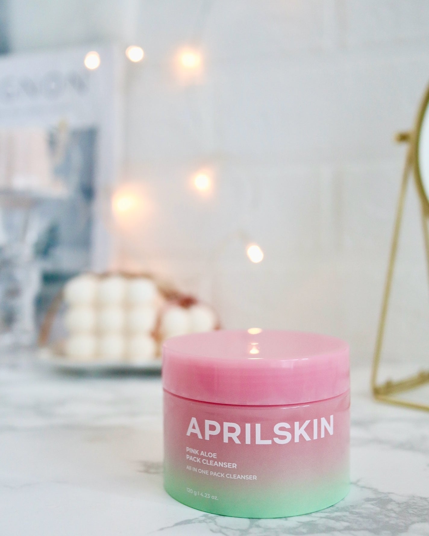 ピンクアロエメレンゲクレンザー/APRILSKIN/その他洗顔料を使ったクチコミ(2枚目)