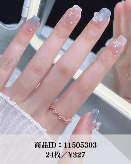 ネイルチップ/SHEIN/ネイルチップ・パーツを使ったクチコミ(6枚目)