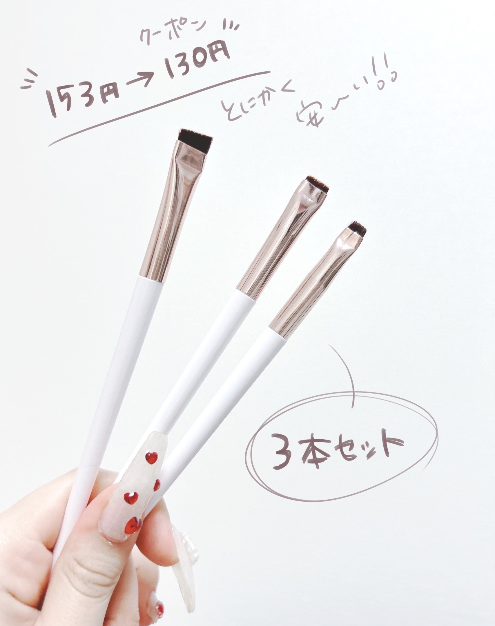 メイクブラシセット/SHEIN/メイクアップキットを使ったクチコミ（2枚目）