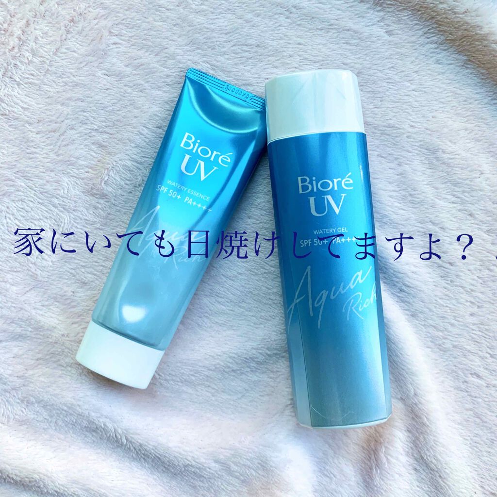 ビオレUV アクアリッチウォータリージェル /ビオレ/日焼け止め・UVケアを使ったクチコミ(1枚目)