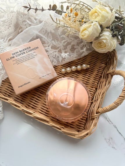 スキンバリアグロウカバークッション/Ongredients/クッションファンデーションを使ったクチコミ(4枚目)