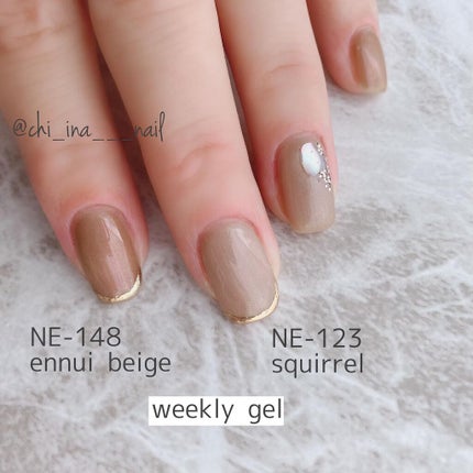 ウィークリージェル/HOMEI/ジェルネイルを使ったクチコミ(2枚目)