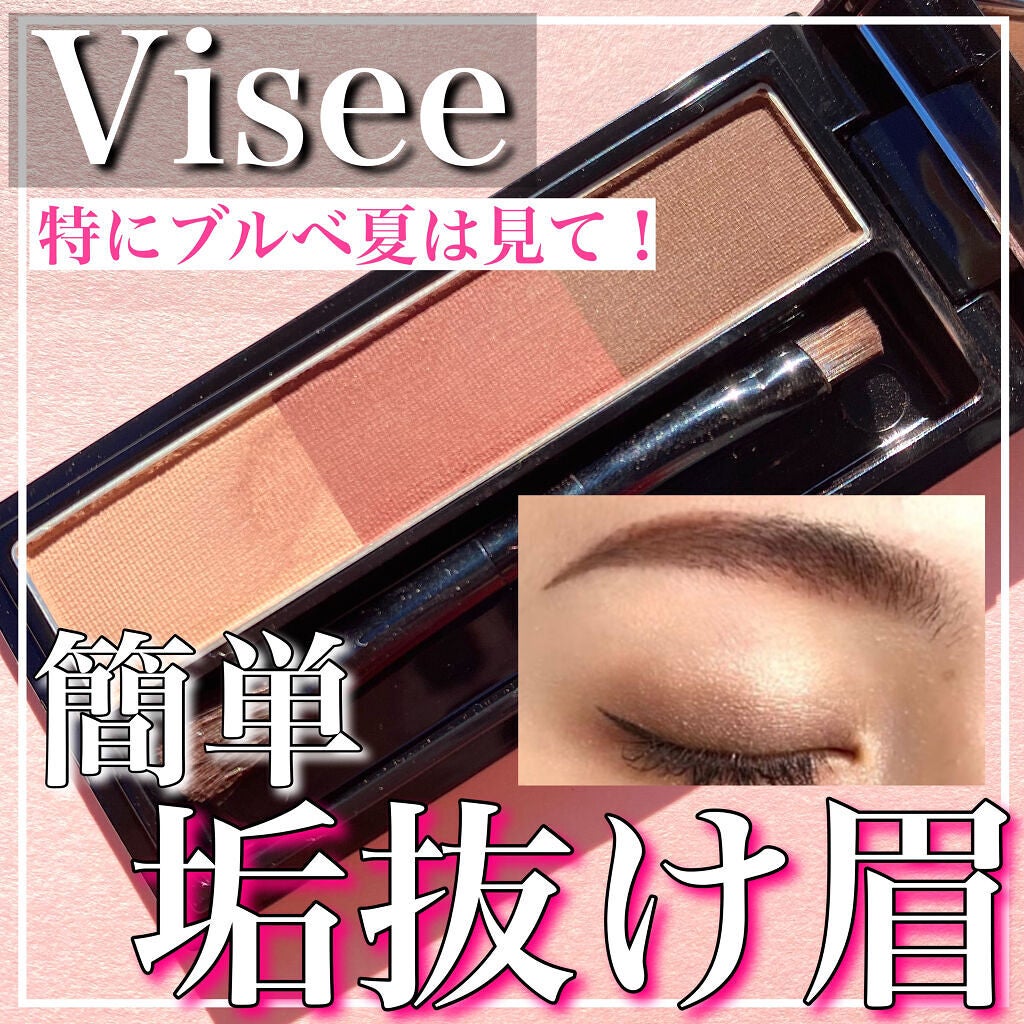 ヴィセ リシェ アイブロウパウダー/Visée/パウダーアイブロウを使ったクチコミ(1枚目)