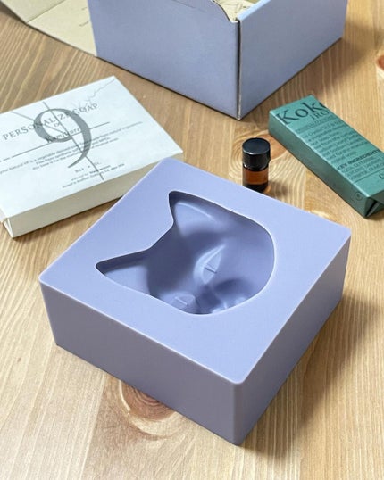 フォロバ中!なるみんご🦩🦩🦩一重メイク&コスメ&美容 on LIPS 「世界にひとつだけの石鹸を作ってみたら、可愛すぎた…🐈💭「パーソ..」(6枚目)