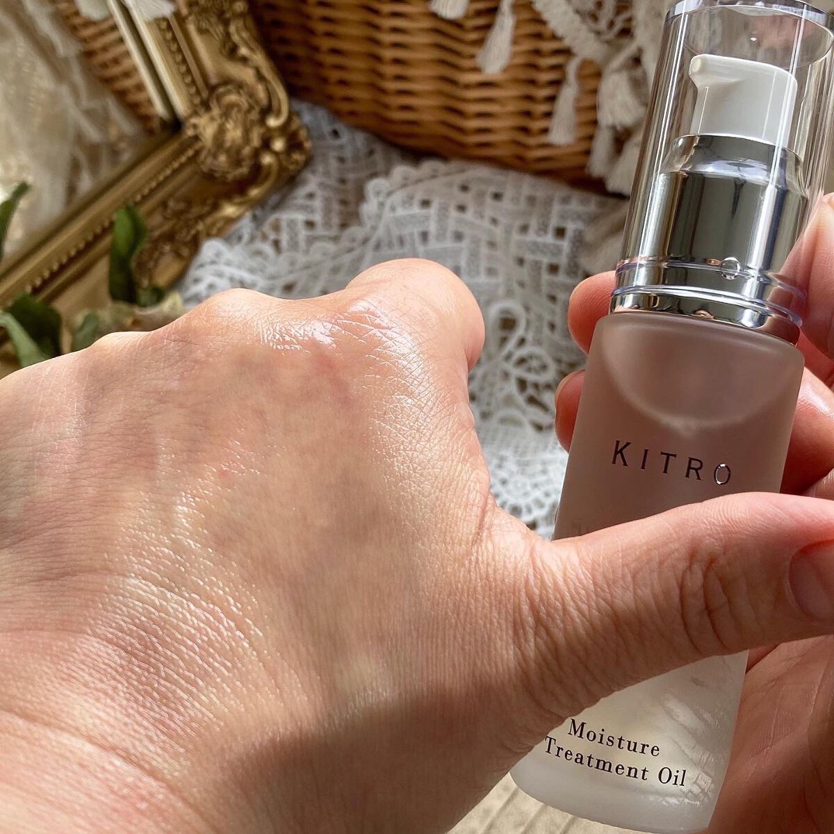 モイスチャー トリートメント オイル/キトロ/ブースター・導入液を使ったクチコミ(5枚目)