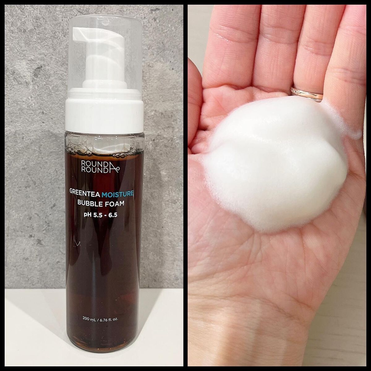 グリーンティー モイスチャークレンジングフォーム/ラウンドアラウンド/洗顔フォームを使ったクチコミ(4枚目)