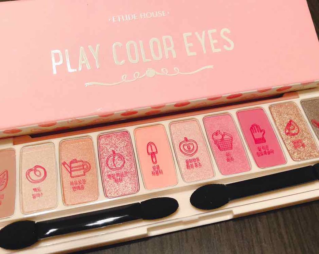 プレイカラー アイシャドウ/ETUDE/アイシャドウパレットを使ったクチコミ(2枚目)