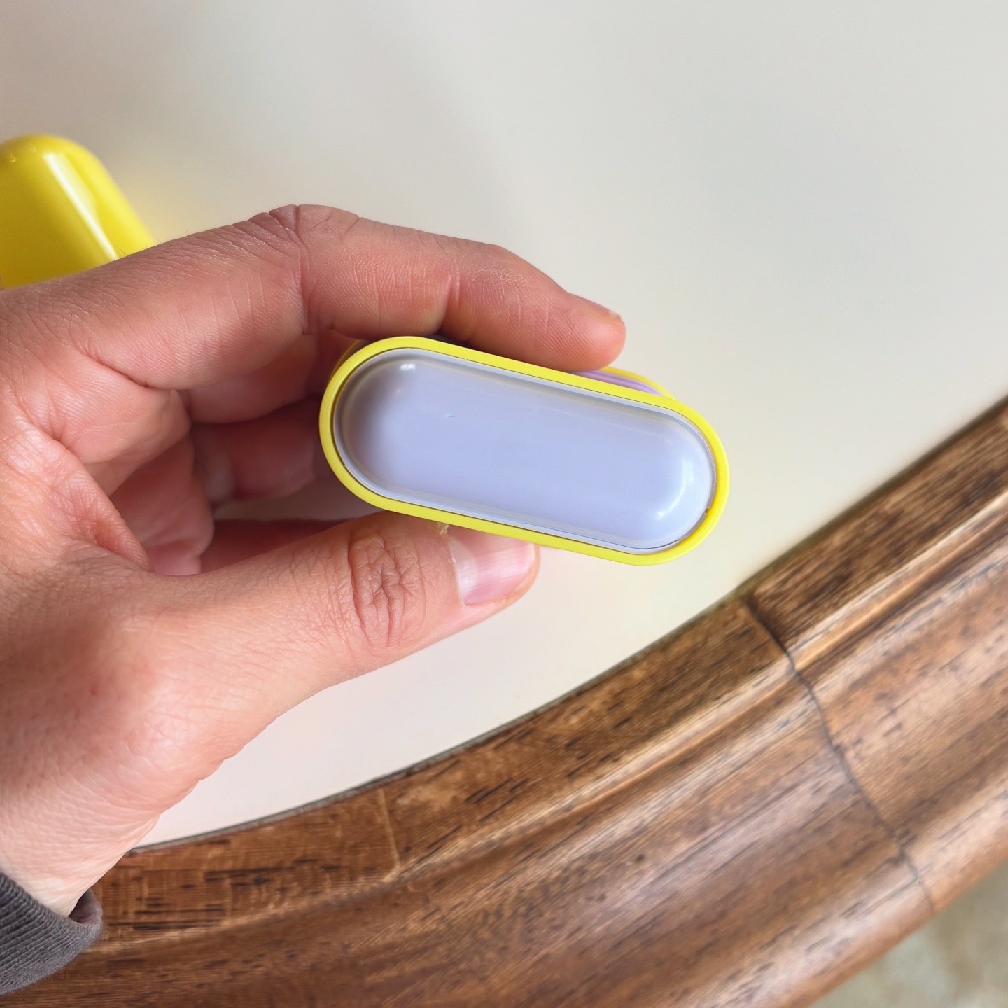 Air Fit Sun Finishing Stick 01 Pure Violet/FREBITS/日焼け止めスティックを使ったクチコミ（2枚目）