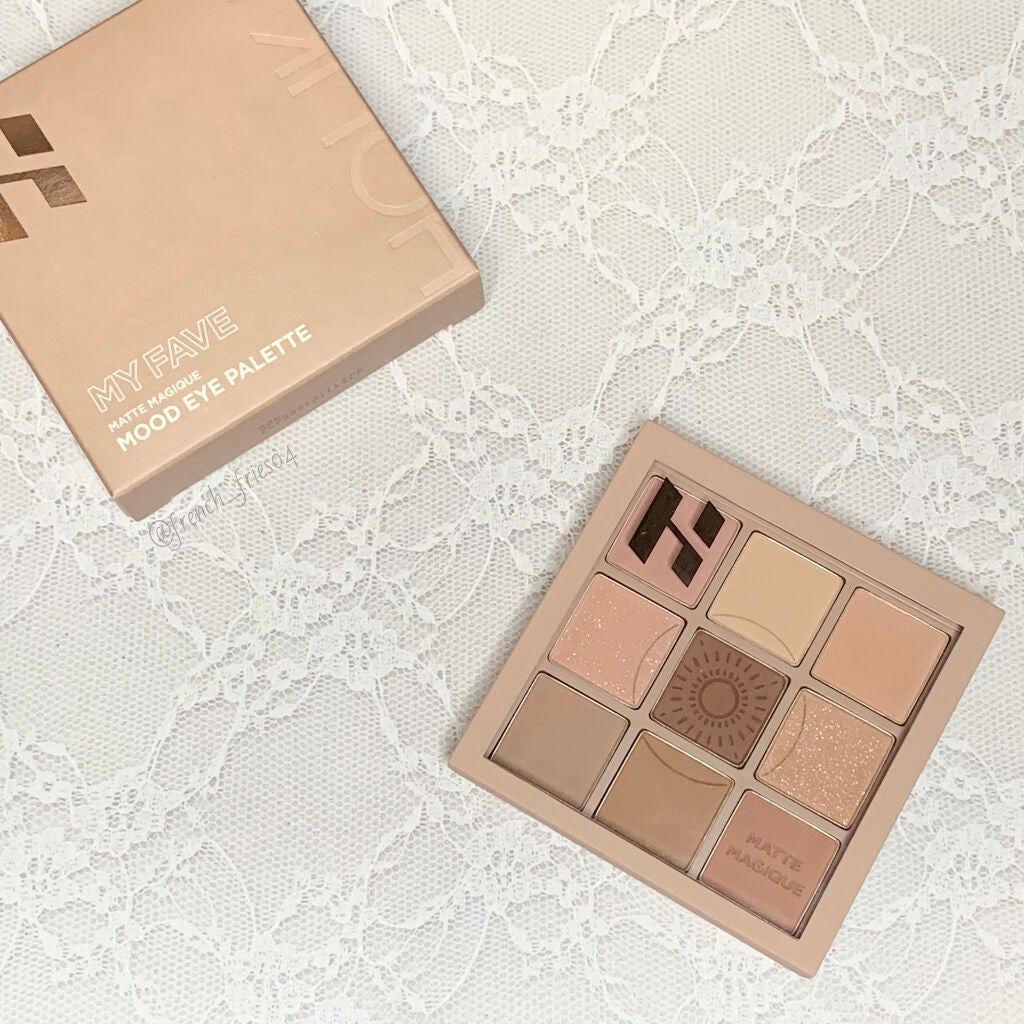 マイフェイブムードアイパレット 9カラー/HOLIKA HOLIKA/アイシャドウパレットを使ったクチコミ(2枚目)