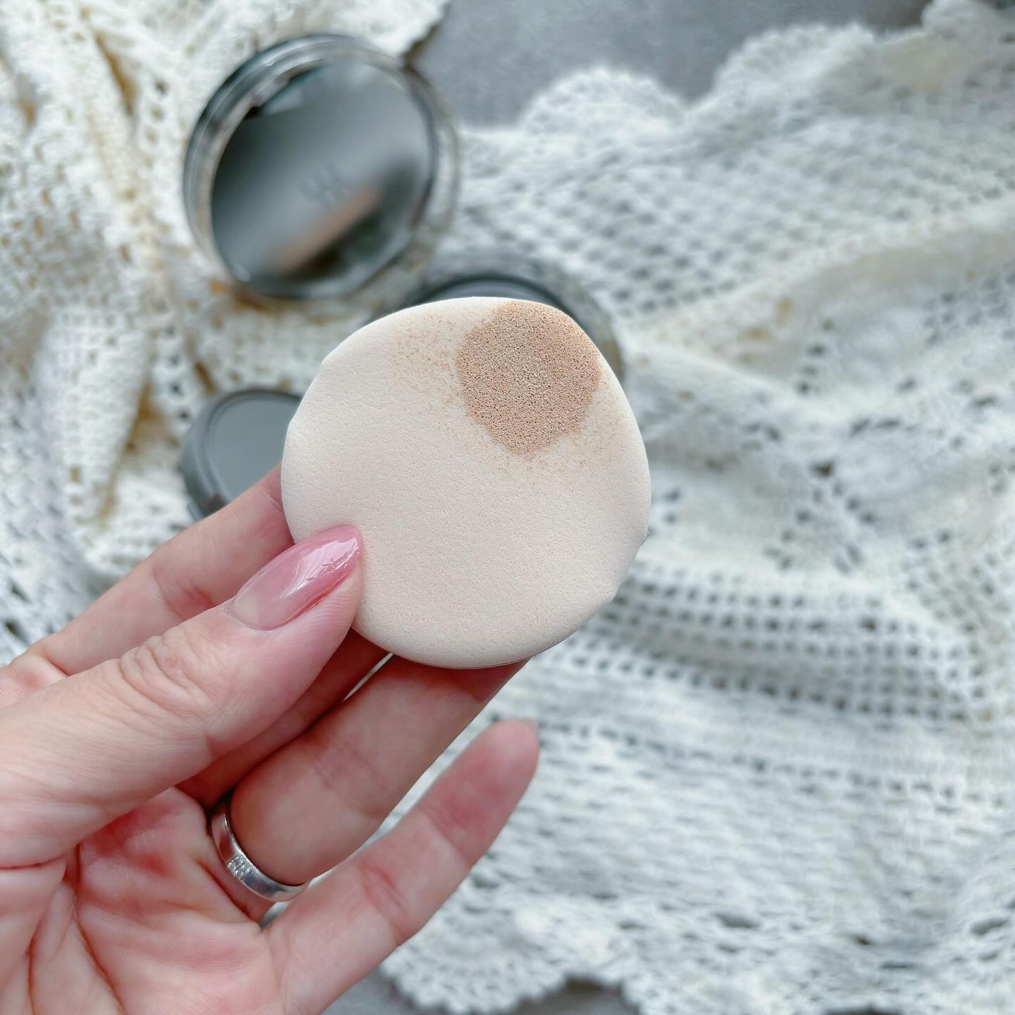 ブラーカバークッション/LUNA/クッションファンデーションを使ったクチコミ(3枚目)