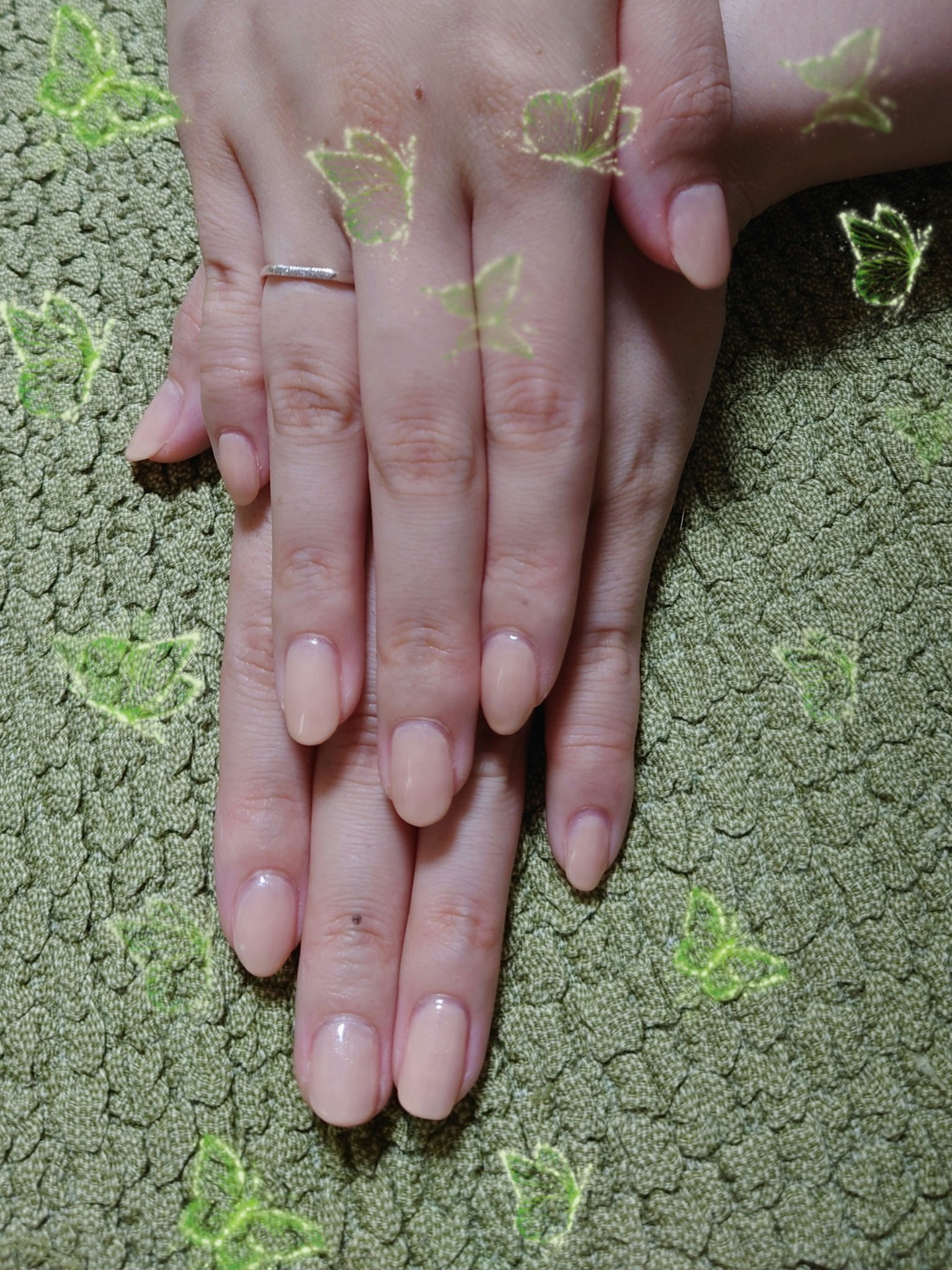 プリジェル プリジェルミューズのクチコミ「久々にネイル変えました😽︎
爪が薄くもろくなってきてたのでしばらくネイルおやすみしてましたが、.....」（1枚目）