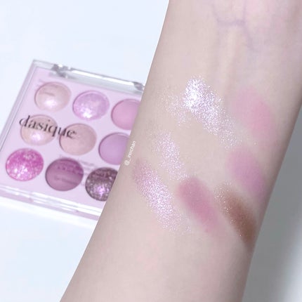 シャドウパレット/dasique/アイシャドウパレットを使ったクチコミ(4枚目)