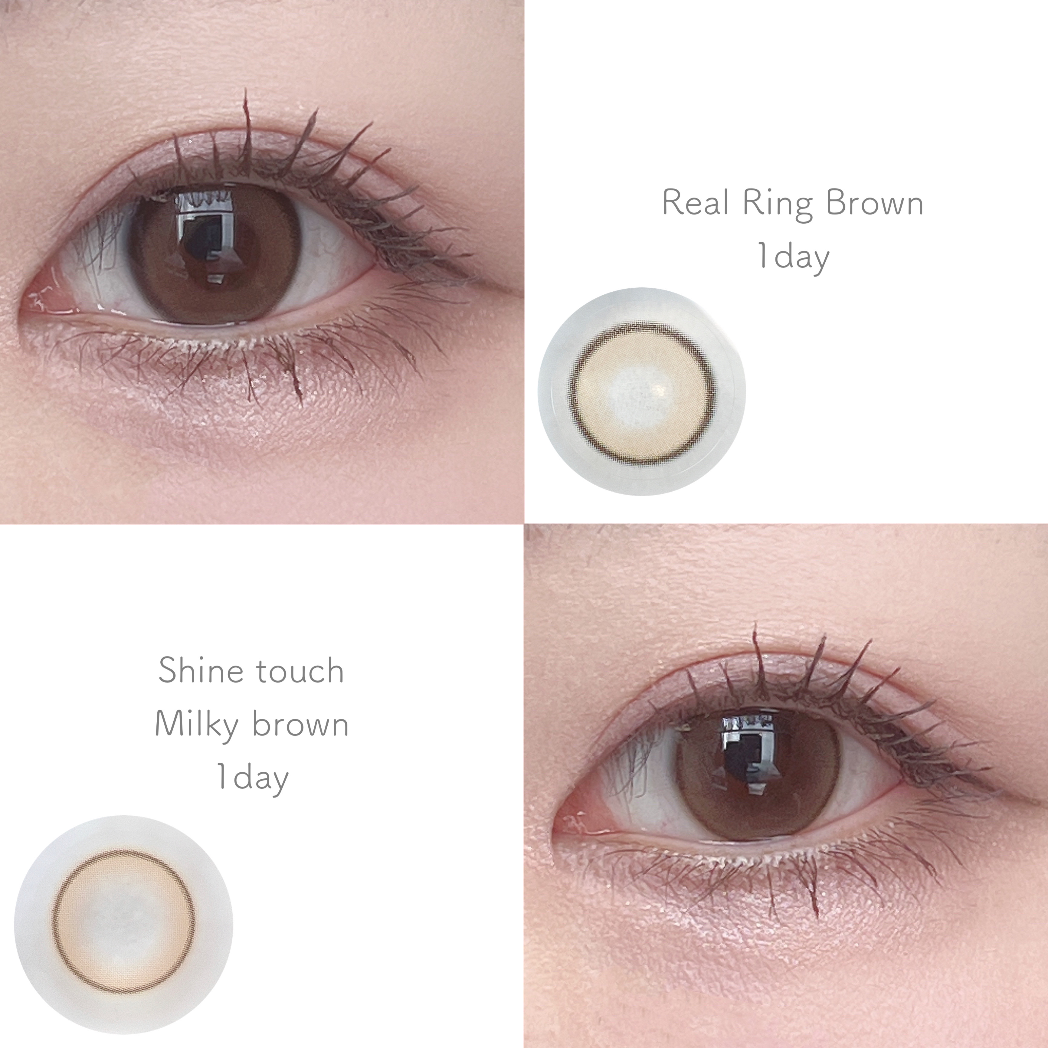 Moonrise 1Month/OLENS/１ヶ月（１MONTH）カラコンを使ったクチコミ（2枚目）