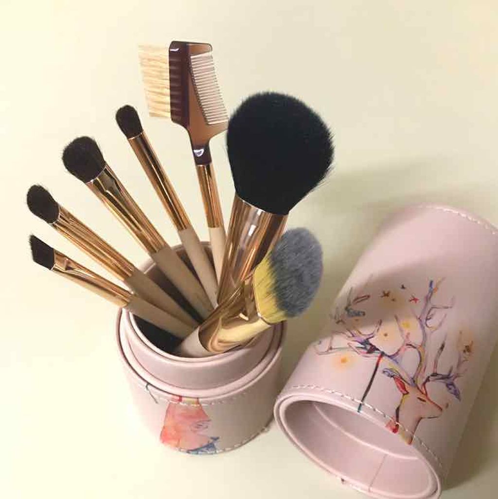 メイクブラシセット/Cerro Qreen/メイクブラシを使ったクチコミ（2枚目）