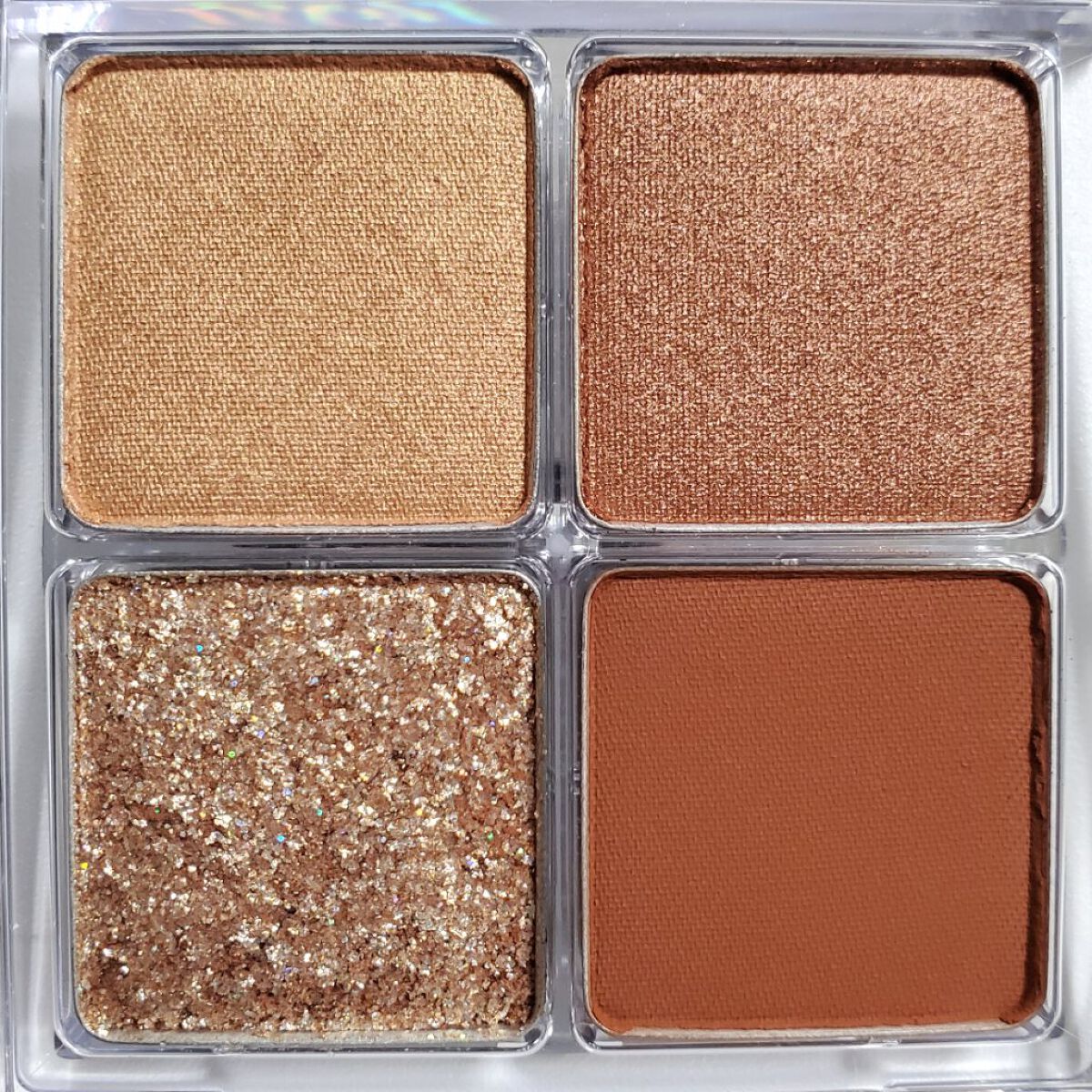 ドレッシーシャドウR 01 キャラメリゼ/CipiCipi/アイシャドウパレットを使ったクチコミ（2枚目）