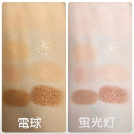 LUNA トーンクラッシュアイシャドウパレットのクチコミ「長井かおりさんのYou Tube(ショート)の大人の涙袋メイクの指塗りテクニックを見て
私の手.....」(3枚目)