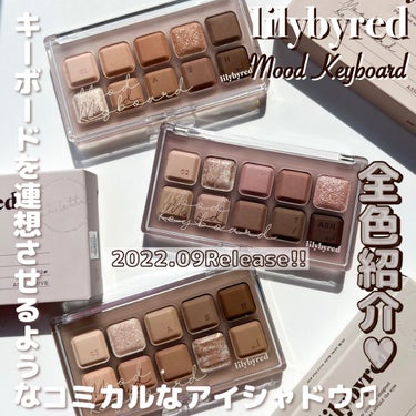 Mood Keyboard/lilybyred/アイシャドウパレットを使ったクチコミ（2枚目）