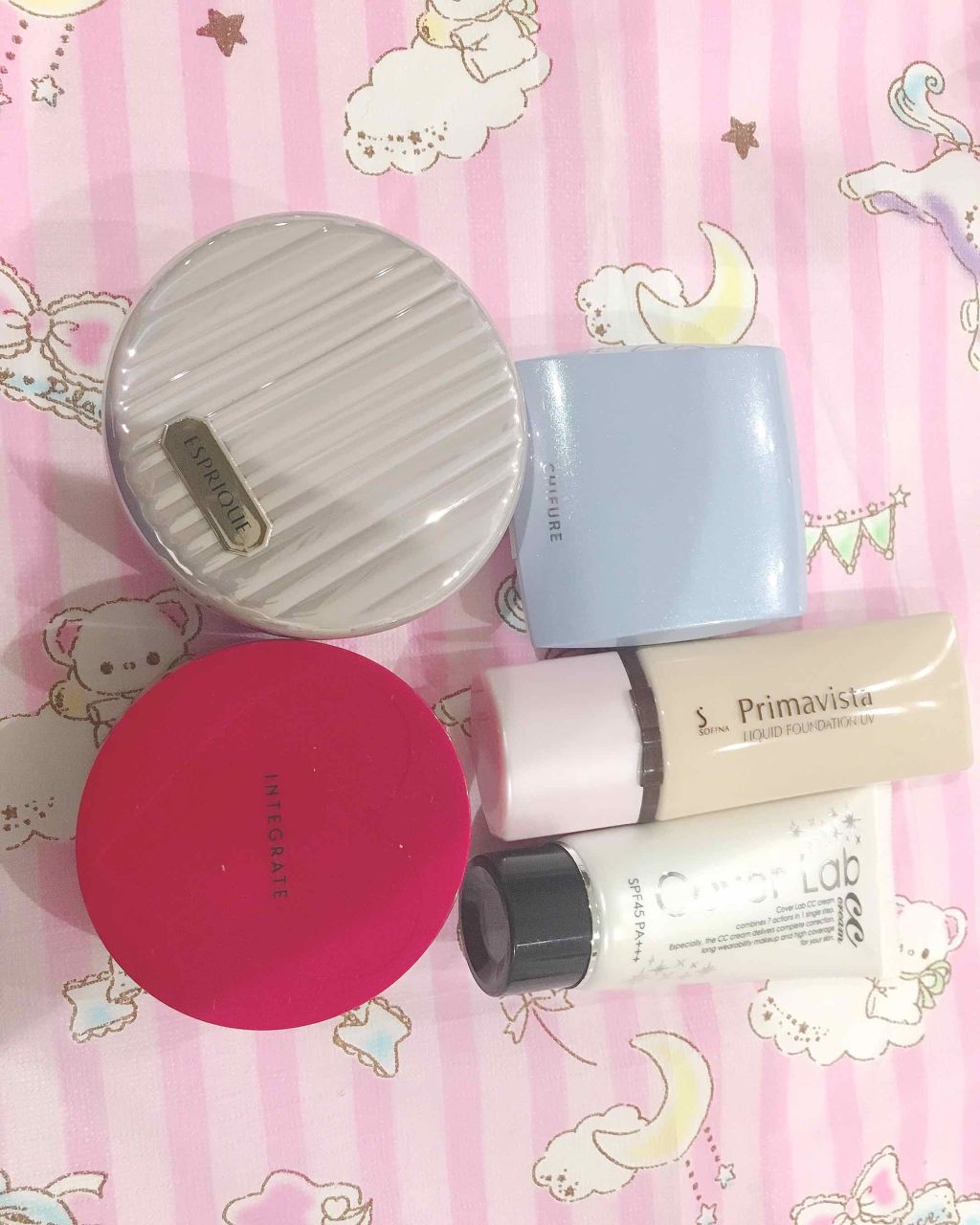 水ジェリークラッシュ/インテグレート/クリーム・エマルジョンファンデーションを使ったクチコミ（1枚目）