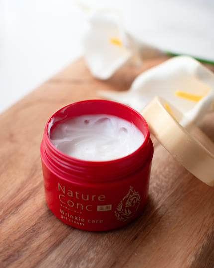 ネイチャーコンク 薬用リンクルケアジェルクリーム/ネイチャーコンク/オールインワン化粧品を使ったクチコミ(4枚目)