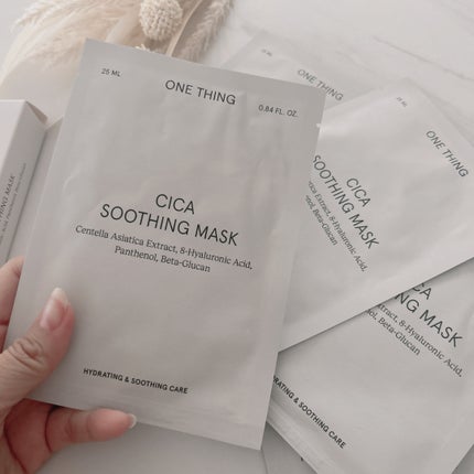 CICAスージングマスク/ONE THING/シートマスク・パックを使ったクチコミ(2枚目)