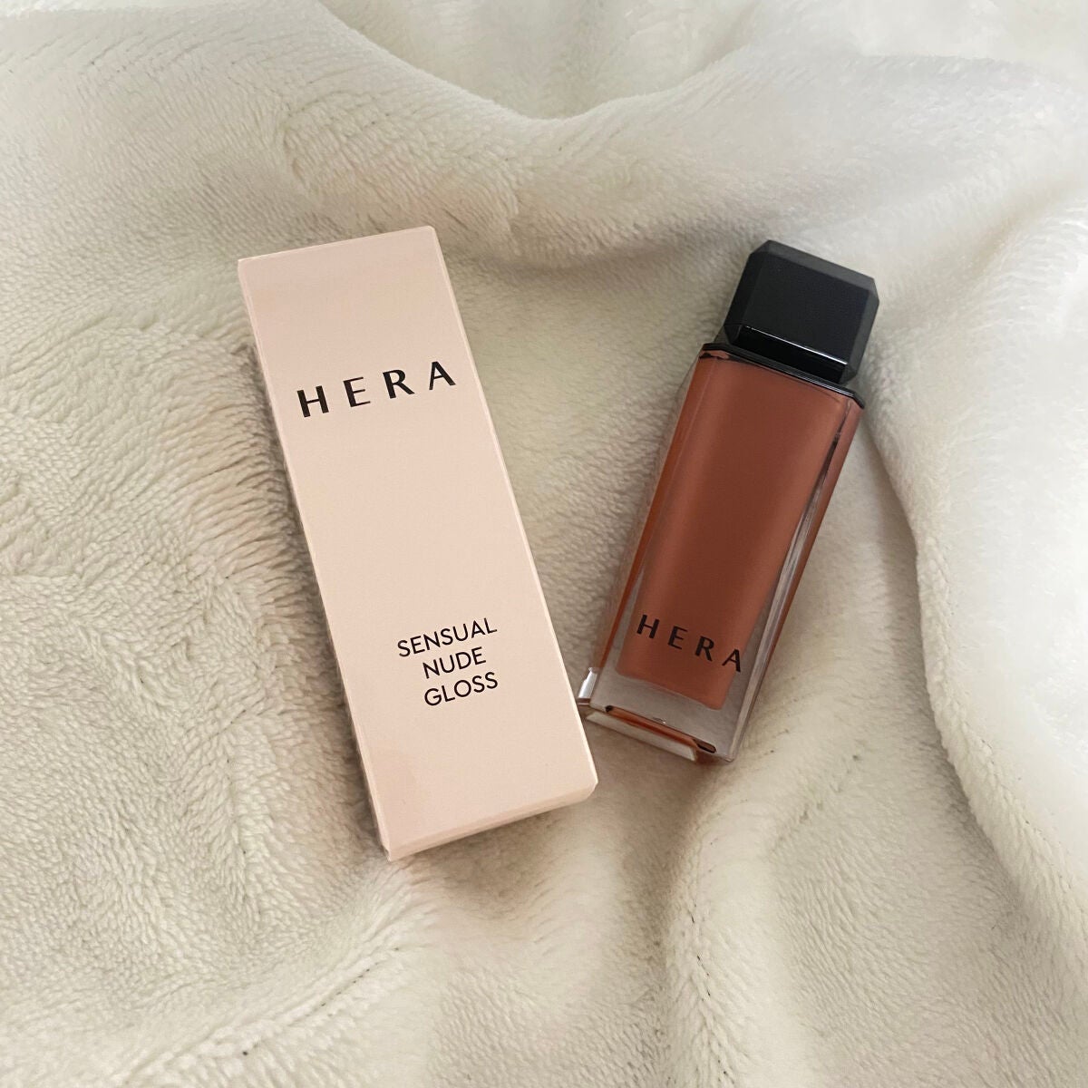 センシュアルヌードグロス/HERA/リップグロスを使ったクチコミ(1枚目)