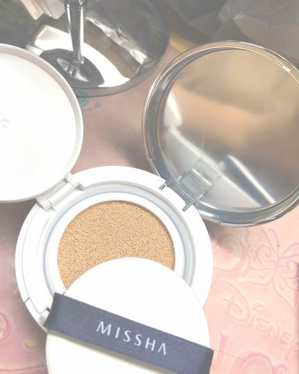 M クッション ファンデーション(モイスチャー)/MISSHA/クッションファンデーションを使ったクチコミ(1枚目)