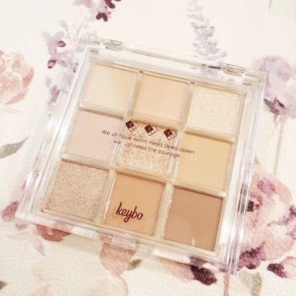 KEYBO FALL IN LOVE SHADOW PALETTE/keybo/アイシャドウパレットを使ったクチコミ(2枚目)