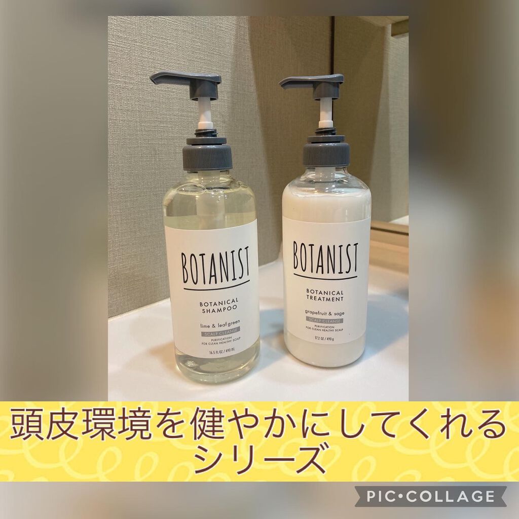 ボタニカルトリートメントスカルプクレンズ/BOTANIST/市販シャンプーを使ったクチコミ（1枚目）