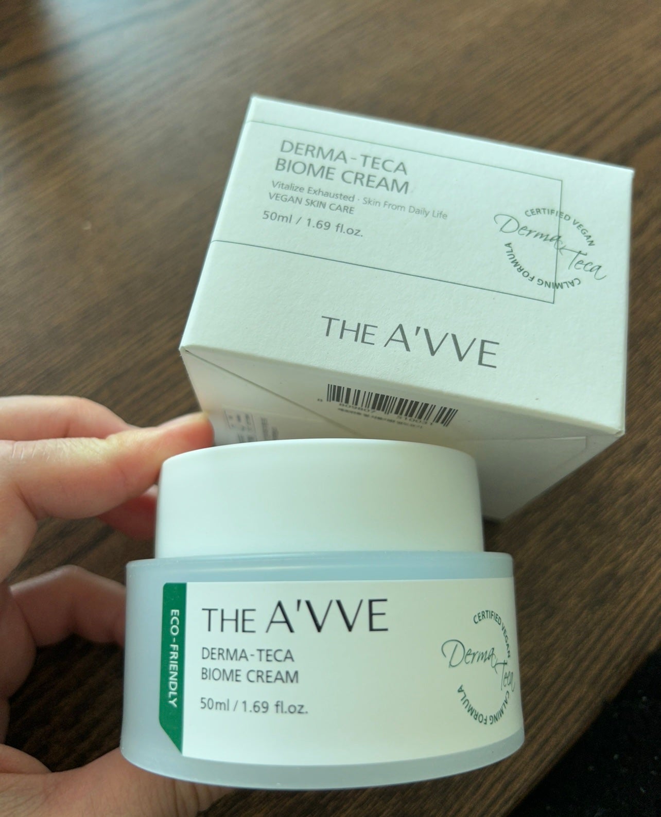 ダーマテカバイオームクリーム/THE A'VVE/フェイスクリームを使ったクチコミ(1枚目)